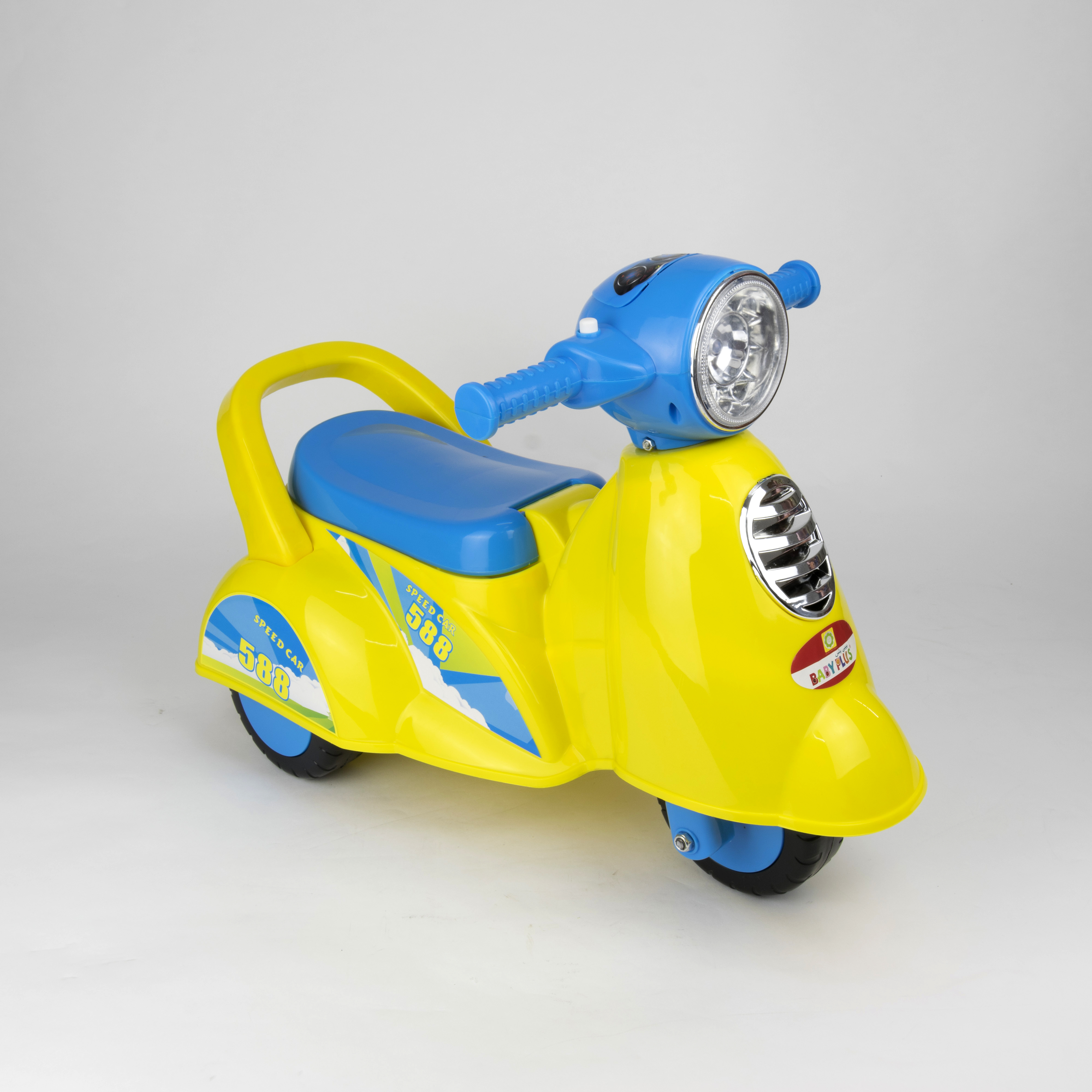 Baby Plus Baby 3Wheel Ride On Scooter BPT1031-YELLOW