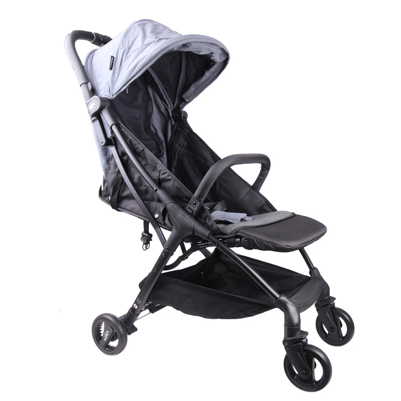 Baby Plus MagicFold Stroller-GREY