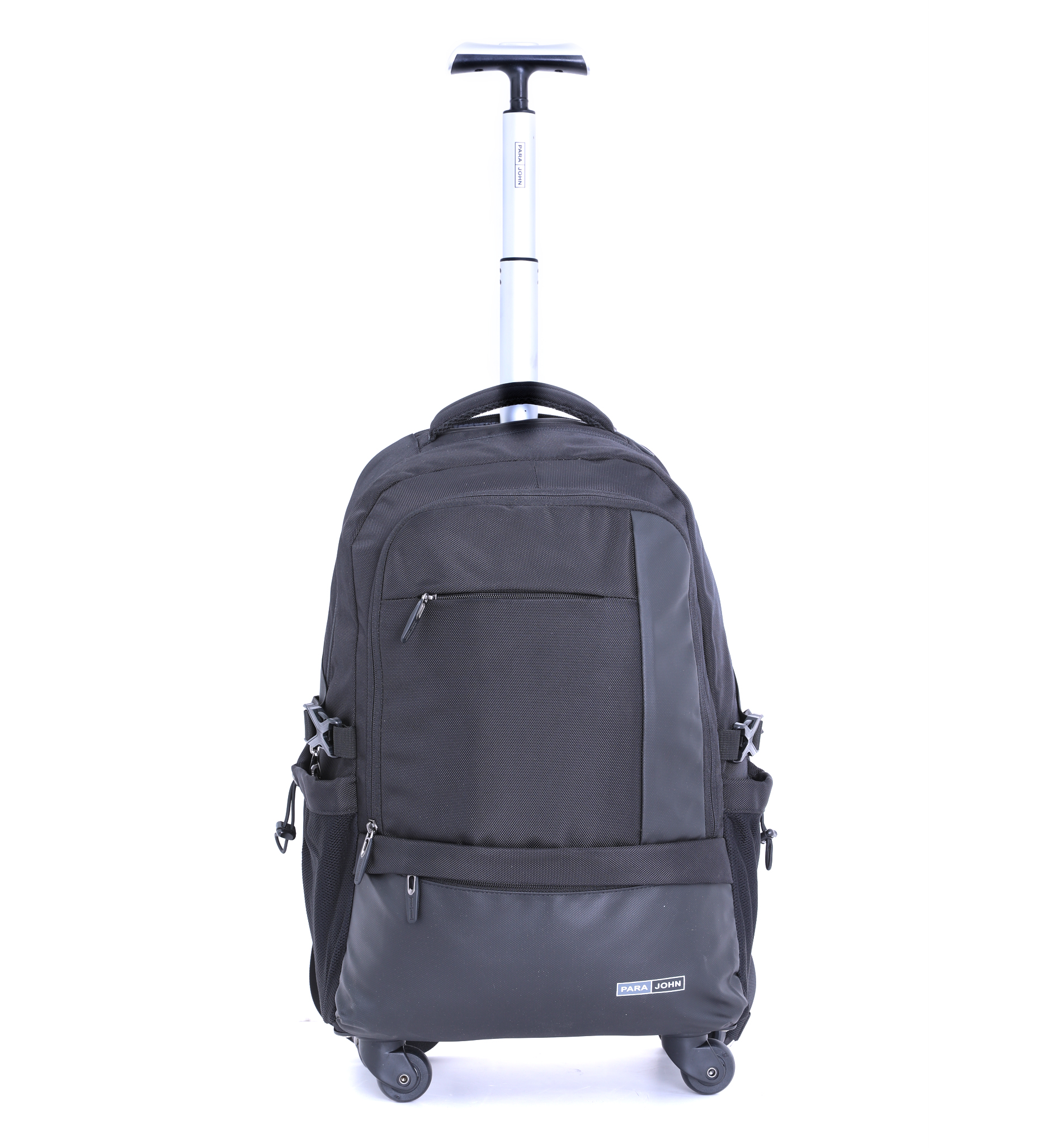 8 Rolling Wheeled Backpack, 20'' Rucksack - Business Travel Laptop Backpack/Rucksack - Wheeled Cabin Hand Luggage Laptop Backpack College School Computer Rucksack Bag for Men/Women