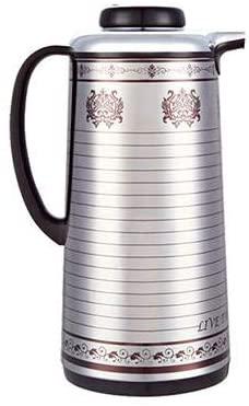 1.3L Stainless Steel Vacuum Flask - Heat Insulated Thermos for Keeping Hot/Cold Long Hour Heat/Cold Retention, Multi-Walled, Hot Water, Tea, Beverage | Ideal for Social Occasion & Outings