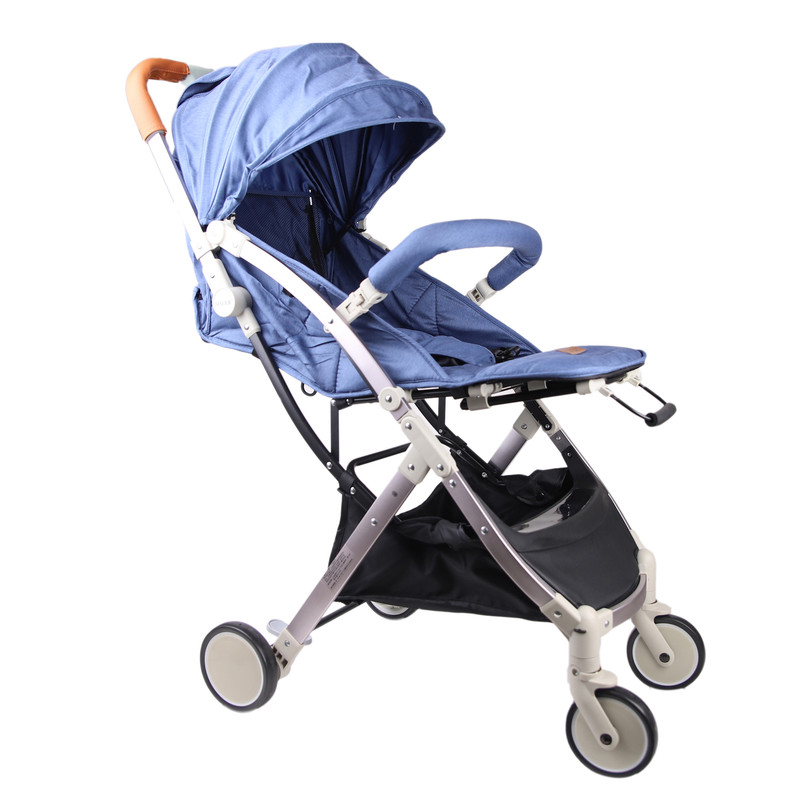 Baby Plus MagicFold Stroller-BLUE
