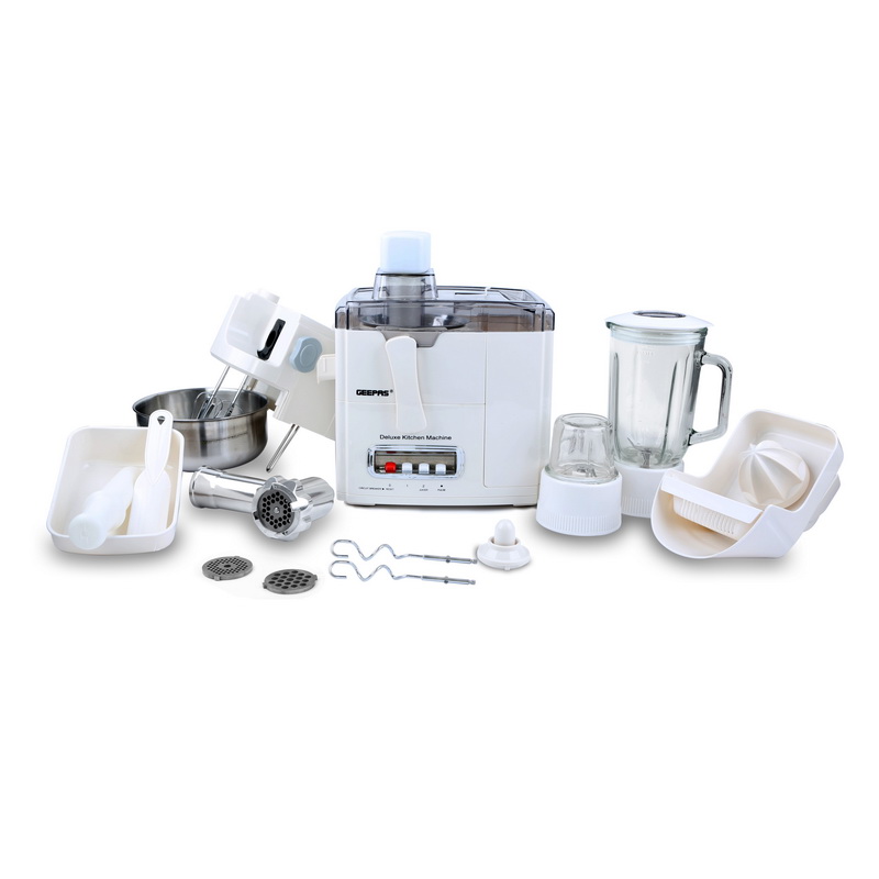 10-in-1 Food Processor & Juicer 400W - Multi-functional Smoothie Maker, Juicer, Compact Electric Blender, Chopper & Grinder | 1.5L Jar, 2-Speed Pulse Function for Ice Crusher | 2 Years Warranty