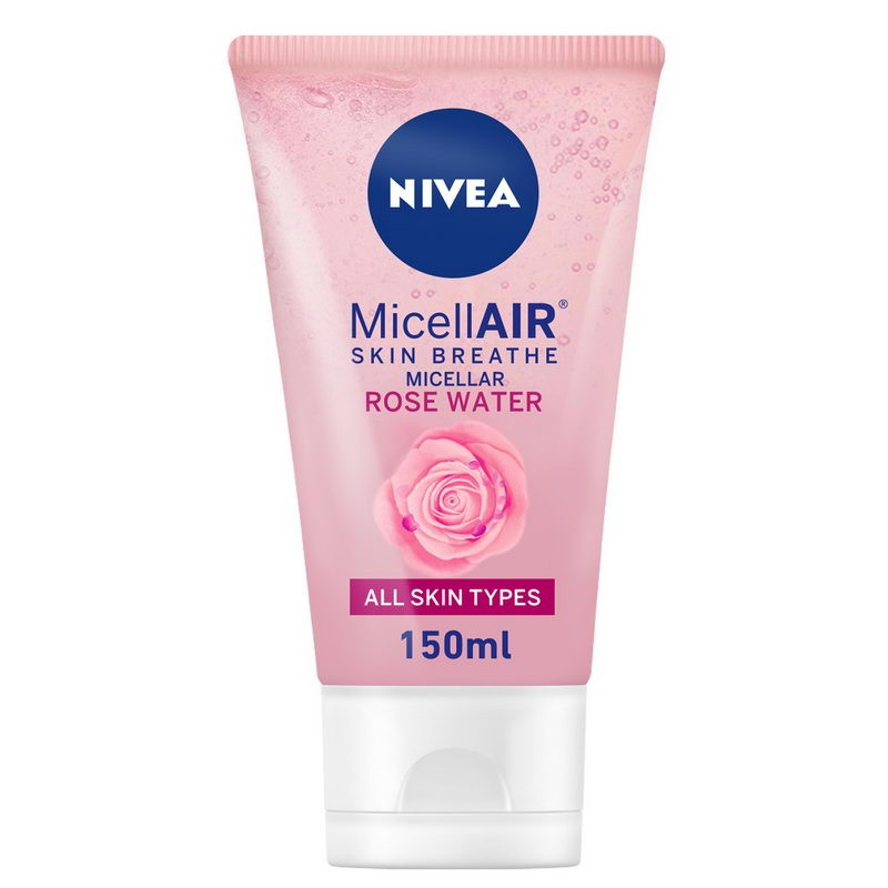 Nivea Face Micellair Rose Watr FaceWsh 150M
