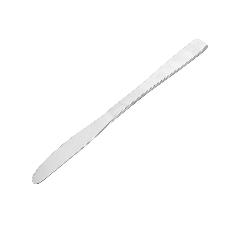 3Pcs Stainless Steel Table Knife Steel Cutlery Set for Home and Kitchen | Sharp Serrated Dinner Knives Cutlery Set, Mirror Polished Design | Ideal for Cutting Meat, Vegetables, Fruits & More