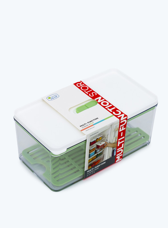 DAY N DAY CULTERY HOLDEROLIVE GREEN20*10*9plastic2liter