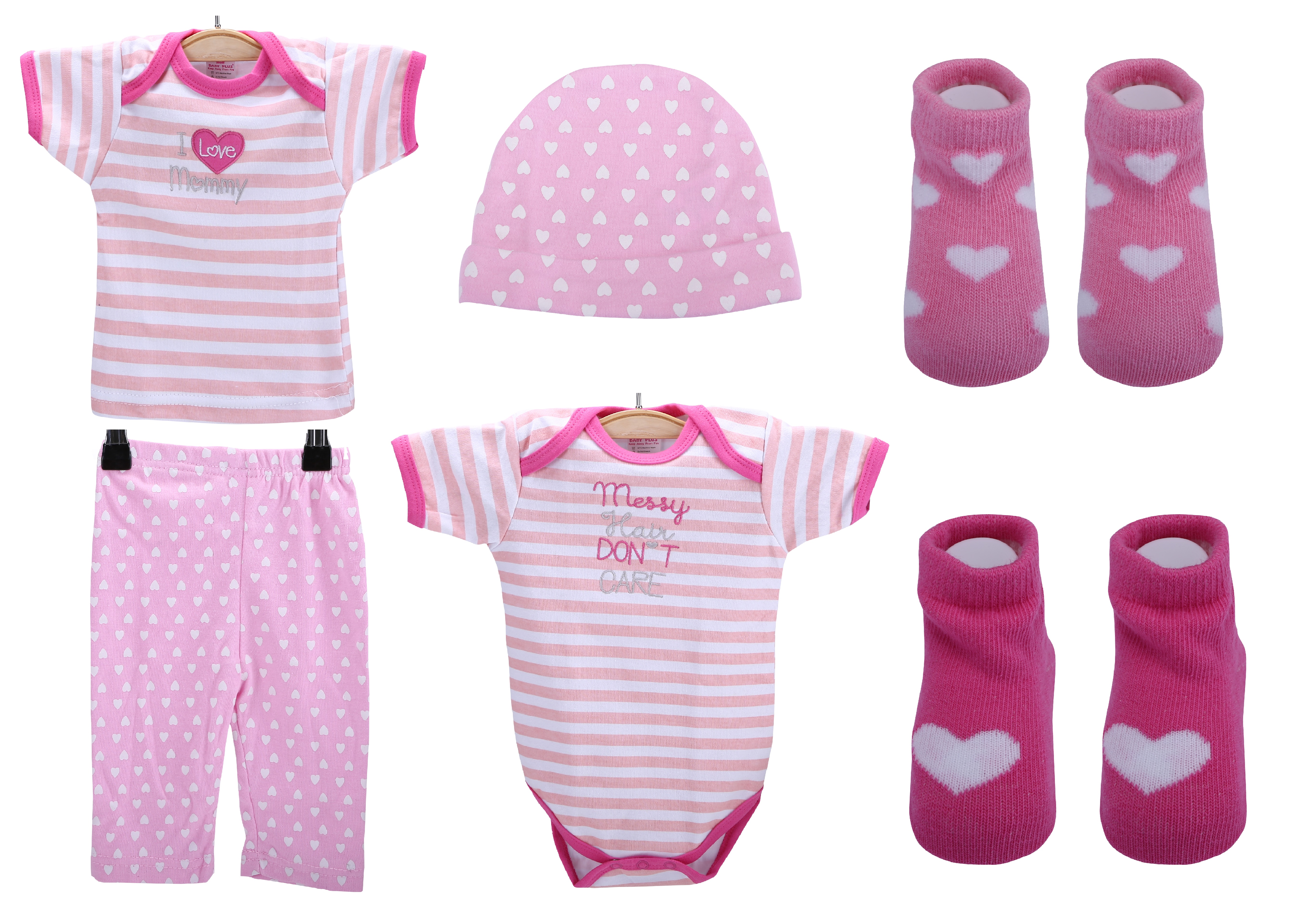 Baby Plus  6Piece Baby Gift Set