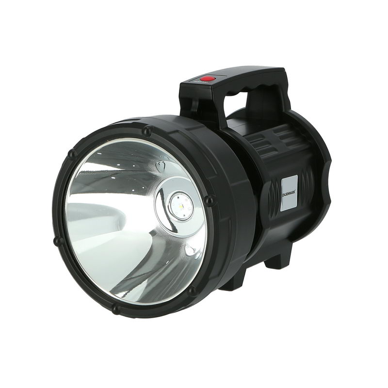 Rechargeable LED Search Light - 4000mAh Lithium Battery - 25W Super Bright LED - Multi- Function Dimming Effect - Aluminum Alloy Lamp Cup.
