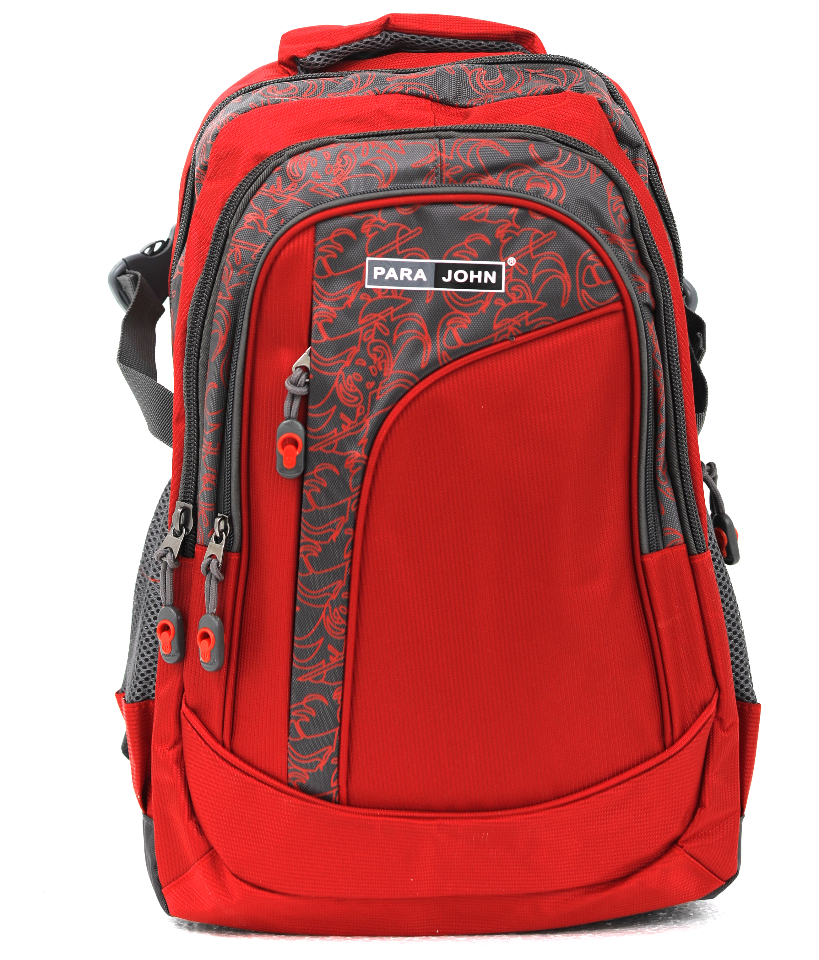 Parajohn Backpack, 18'' Rucksack - Travel Laptop Backpack/Rucksack - Hiking Travel Camping Backpack - Business Travel Laptop Backpack - College School Computer Rucksack Bag for Men/Women-BLACK