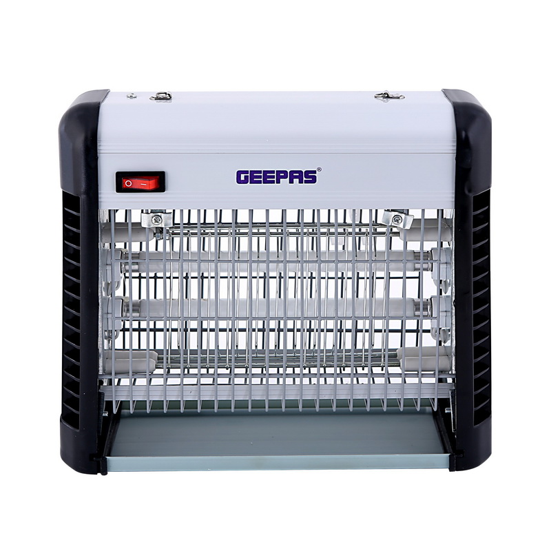 Geepas GBK1131N Fly and Insect Killer - Powerful Fly Zapper 12W UV Light | Professional Electric Bug Zapper, Insect Killer, Fly Killer, Wasp Killer | Insect Killing Mesh Grid, with Detachable Hang | 2