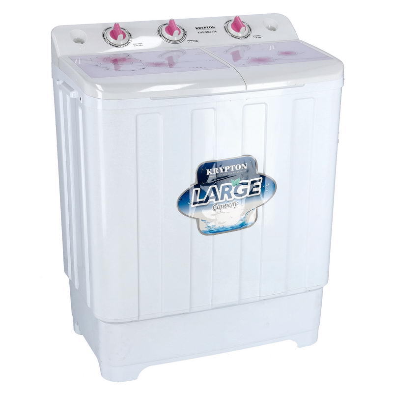 KNSW6124 7.5 Kg Semi-Automatic - High Efficient Top Loading Washing Machine - Heavy Duty - Classic Design with Durable Body
