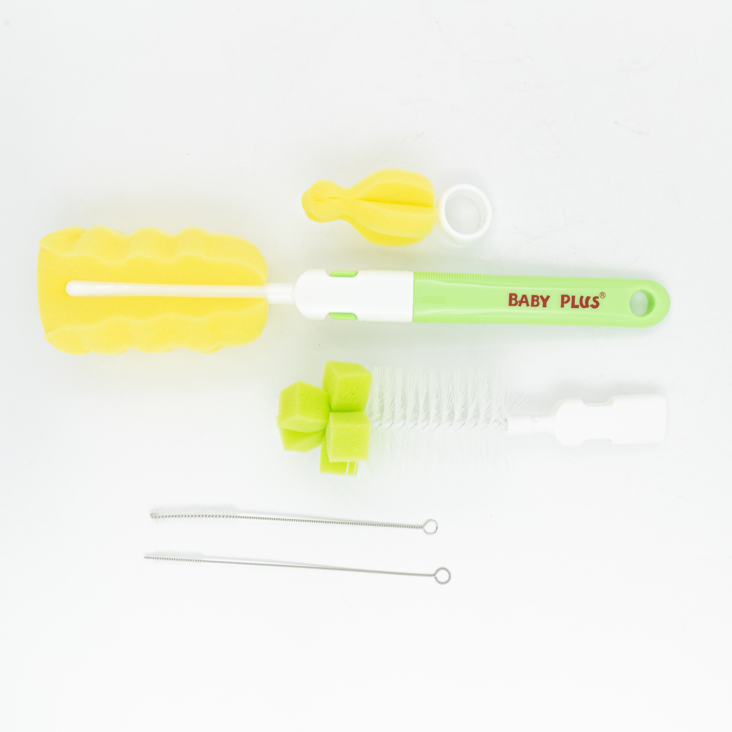 Baby Plus Bottle Cleaning Brush With Comb 