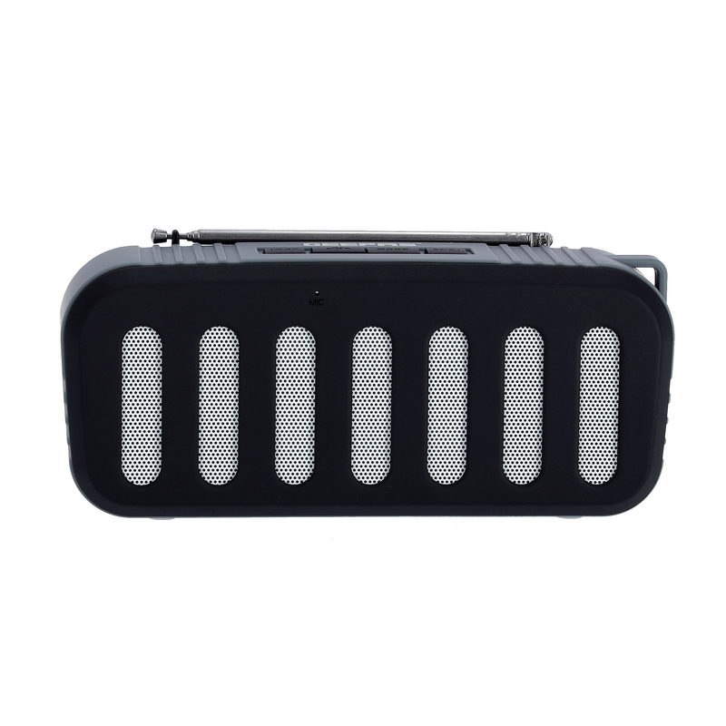 Geepas GMS11184 Bluetooth Rechargeable Speaker - Portable Wireless Speakers, Long Hours Playtime, 1200mAh Battery with Powerful Bass, TF Card, AUX, USB Playback - Loud Speaker for Home, Party, Outdoor