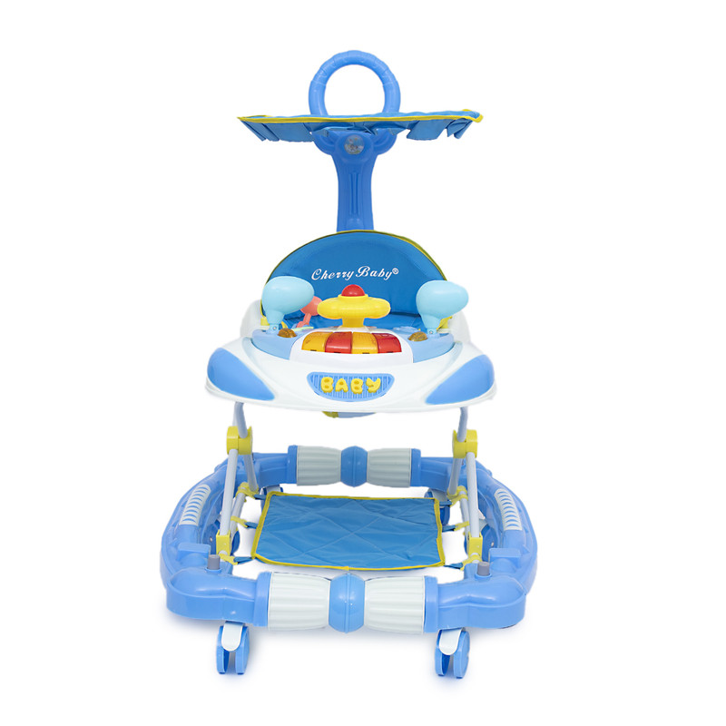 Baby Plus Foldable And Multifunctional Walker Blue for baby Boy