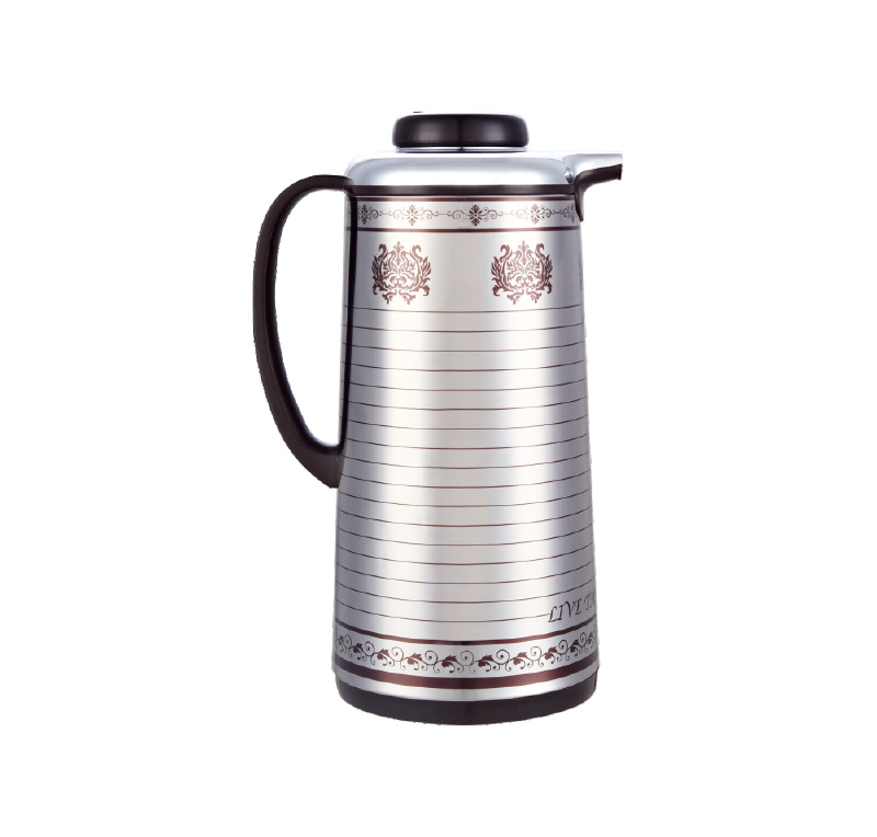 1.9L Stainless Steel Vacuum Flask - Heat Insulated Thermos for Keeping Hot/Cold Long Hour Heat/Cold Retention, Multi-Walled, Hot Water, Tea, Beverage | Ideal for Social Occasion & Outings