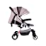 Baby Plus Single Stroller  Greyblacksilver 