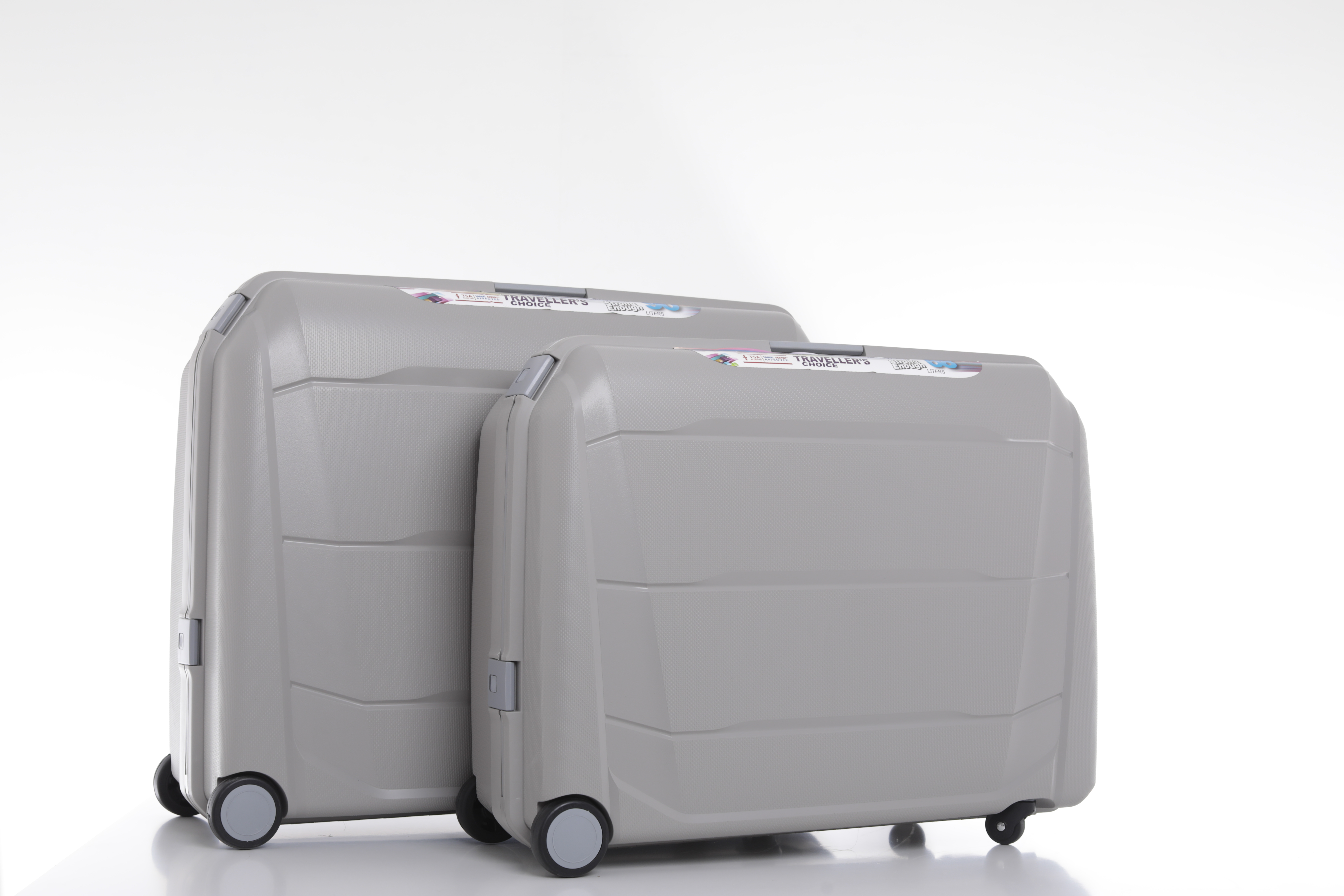 Parajohn Travel Luggage Suitcase Set of 2 - Cabin Size Roller Travel Suitcase - Ultra Stylish Carry Handle with 4 Soundless Smooth Wheels - Portable Weekend Overnight Travel Holdall Handbag