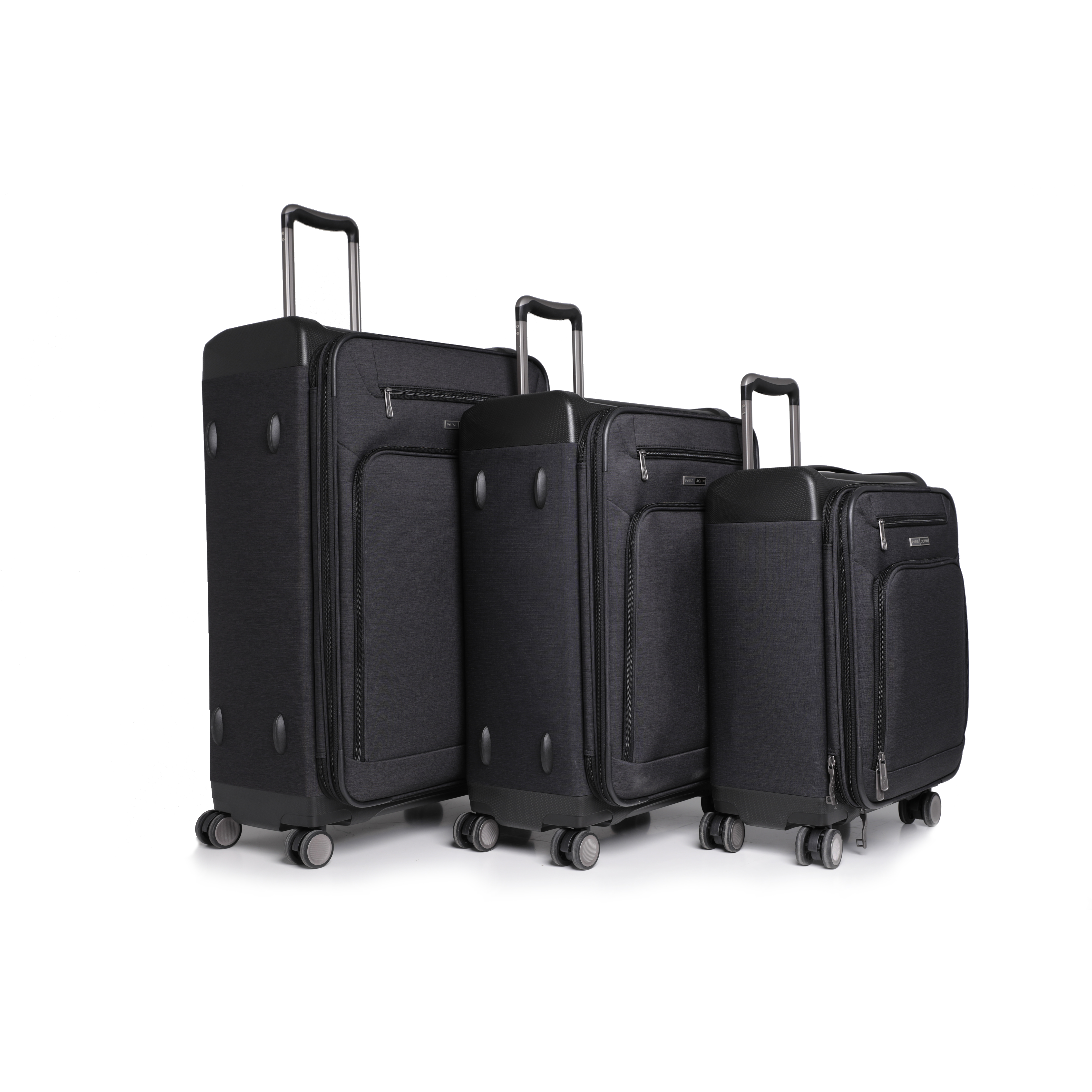 8 Travel Luggage Suitcase Set of 3 - Trolley Bag, Carry On Hand Cabin Luggage Bag - Lightweight Travel Bags with 360 Durable 4 Spinner Wheels - Hard Shell Luggage Spinner (20'', 24'', 28'')