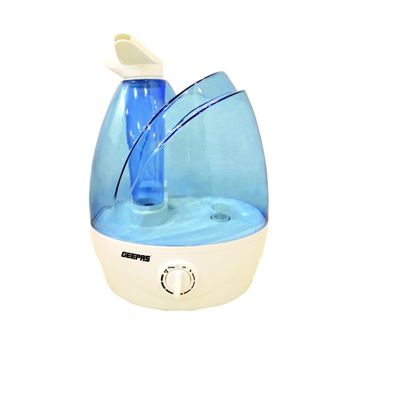 32W Humidifier | Double Nozzle, 9 Hours of Continuous Mist, 2.6L Capacity & Ultrasonic Portable Humidifier | Air Purifier with Aromatherapy Oil Diffuser | 2 Years Warranty