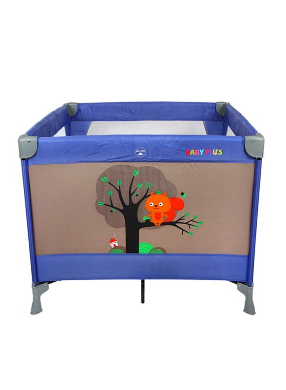 Baby Plus Bp7582 Purple Baby Playard Cum Bed, 0-36 M