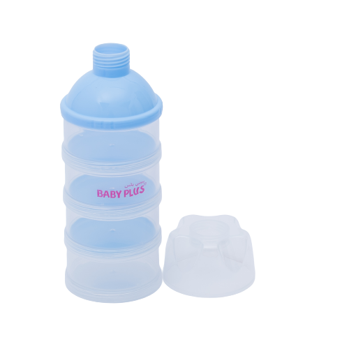 Baby Plus Triple Layered Powder Milk Container